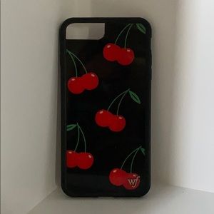 Wildflower Black Cherry Iphone 6/7/8 plus case